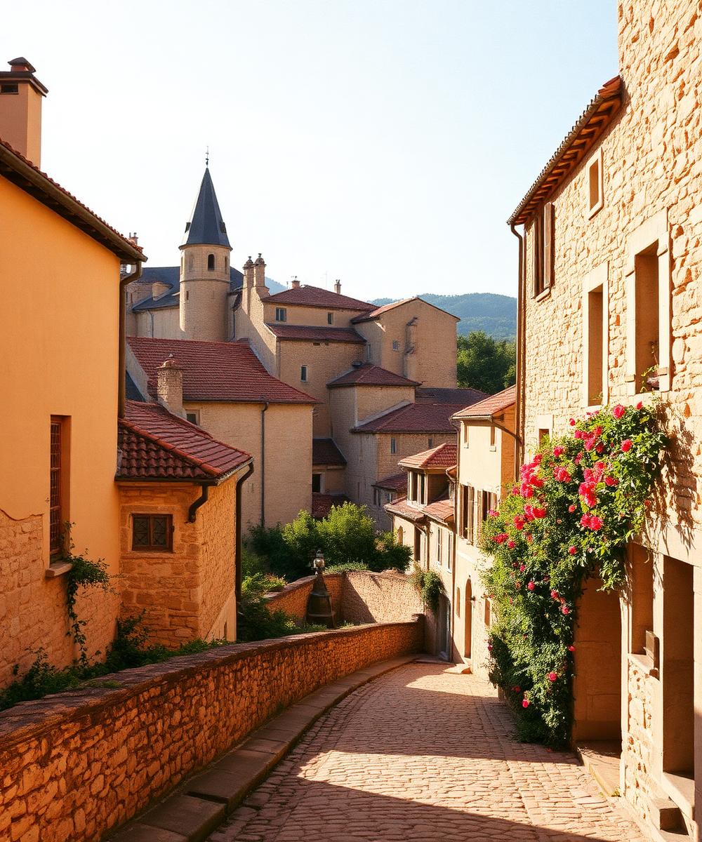 Pittoresk dorp in de Auvergne