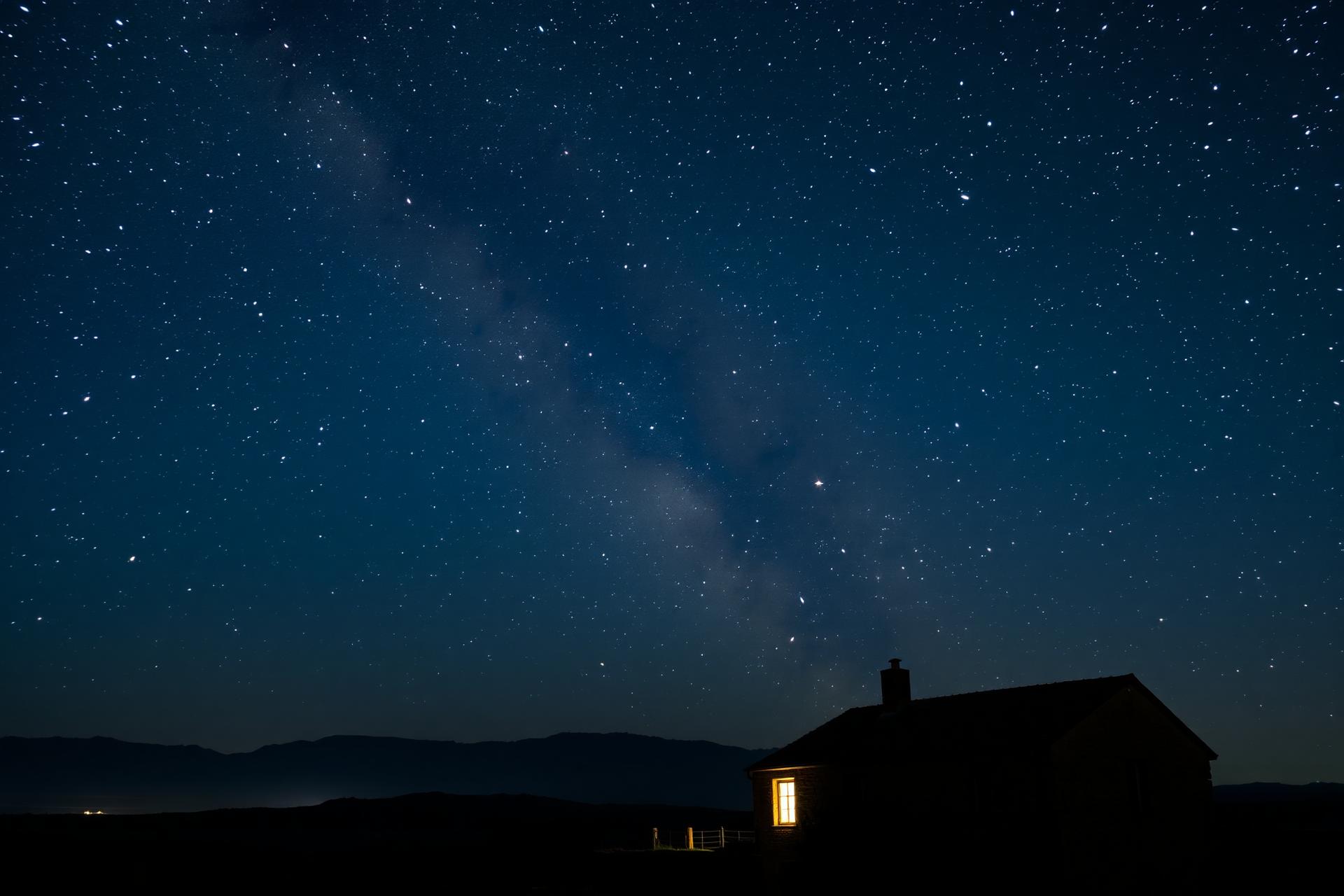 Sterrenhemel boven de Auvergne